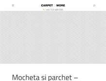 Tablet Screenshot of mocheta-parchet.ro